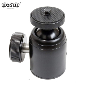 HOSHI HS-17 360 Rotate Mini Ball Head Tripod Head DSLR DV Camera Mini Tripod Ball head 1/4-3/8 Screw Mount Stand DSLR Tripod